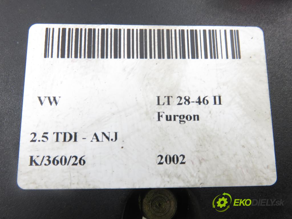 VW LT 28-46 II Skrzynia (2DA, 2DD, 2DH) FURGON 2002 80,00 2.5 TDI - ANJ 2461,00 Skrinka POJISTKY: 0005400650