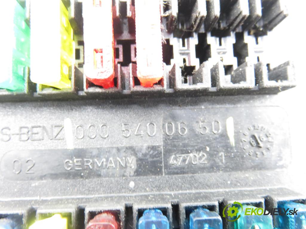 VW LT 28-46 II Skrzynia (2DA, 2DD, 2DH) FURGON 2002 80,00 2.5 TDI - ANJ 2461,00 Skrinka POJISTKY: 0005400650