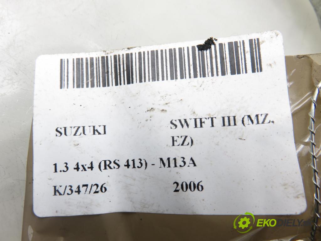 SUZUKI SWIFT III (MZ, EZ) HB 2006 68,00 1.3 4x4 (RS 413) - M13A 1328,00 Mechanizmus okien 8346063J00 ; 2621003380