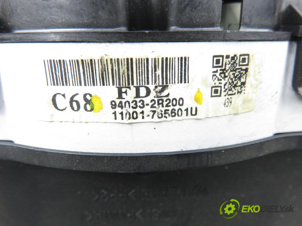 HYUNDAI i30 (FD) HB 2009 66,00 1.6 CRDi 1582,00 Prístrojovka elektrický 940332R200