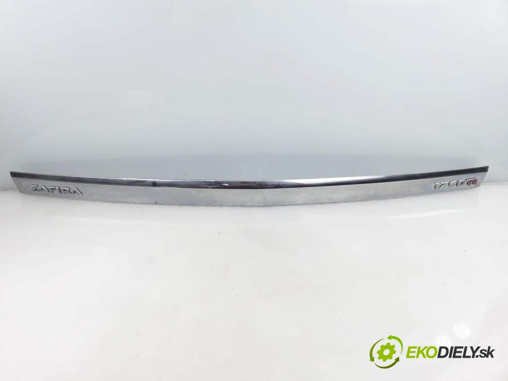 OPEL ZAFIRA B (A05) MINIVAN 2008 92,00 1.7 CDTI - A 17 DTR 1686,00 Zadné čelo dverí kufor 13266474