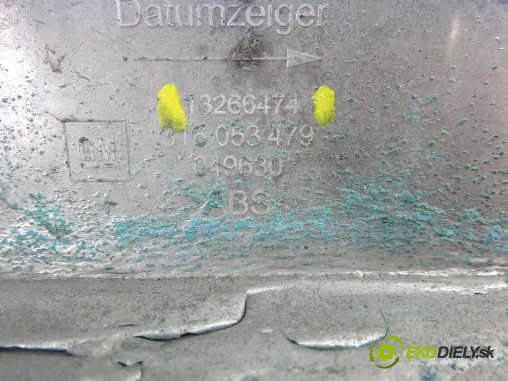 OPEL ZAFIRA B (A05) MINIVAN 2008 92,00 1.7 CDTI - A 17 DTR 1686,00 Zadné čelo dverí kufor 13266474