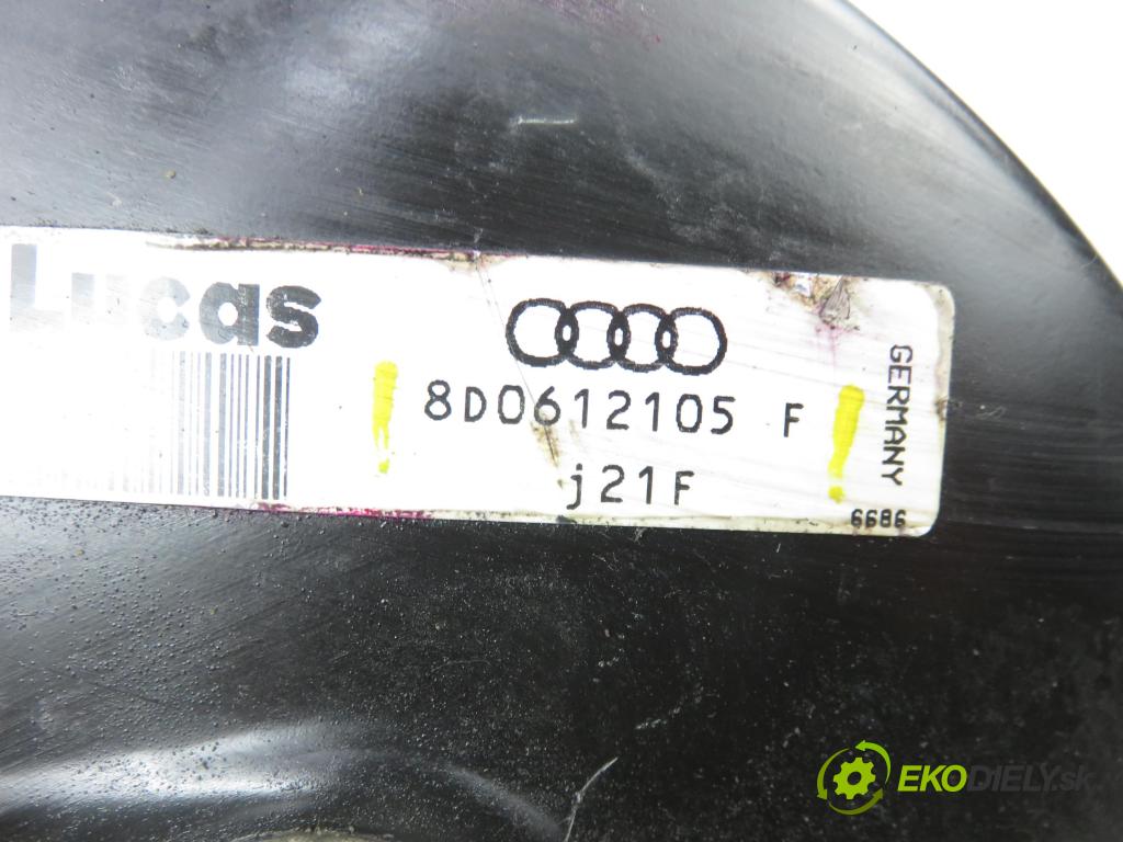 AUDI A4 (8D2, B5) SEDAN 1997 74,00 1.6 8V 100 - ADP 1595,00 posilovač 8D0612105F (Servočerpadlo)