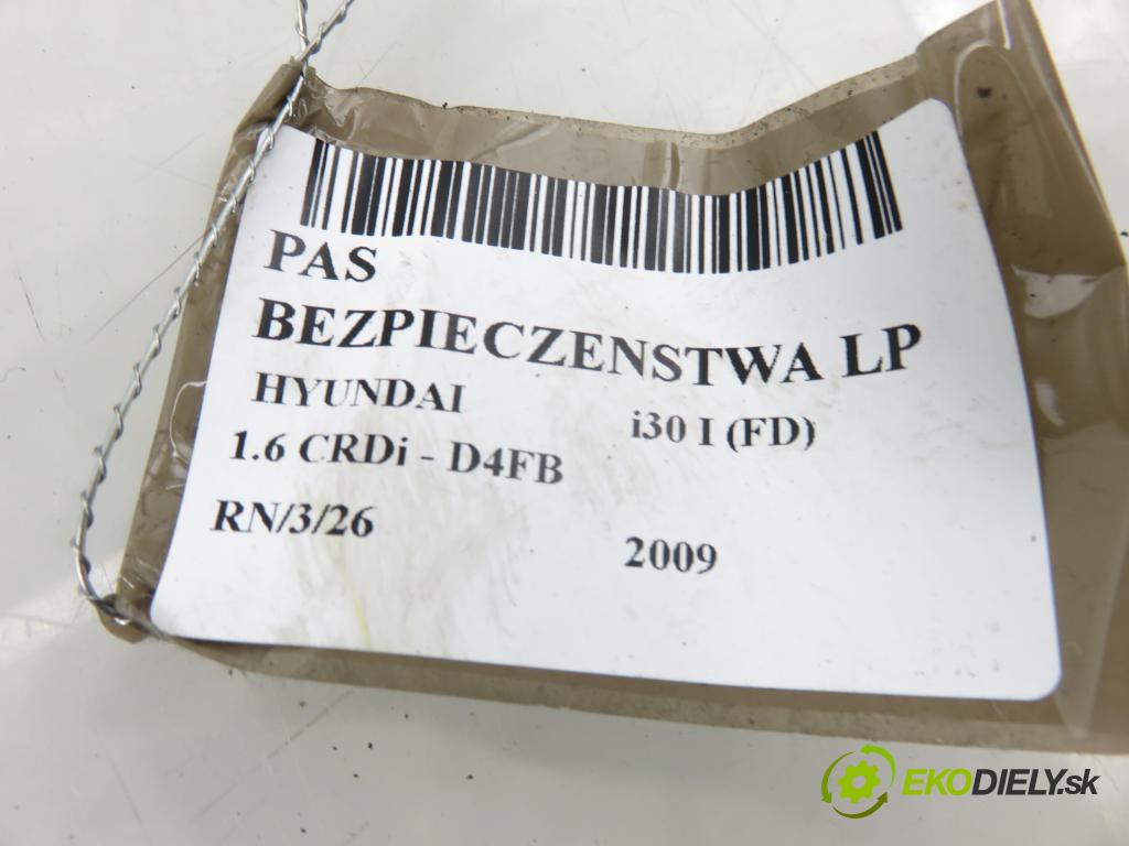HYUNDAI i30 (FD) HB 2009 66,00 1.6 CRDi 1582,00 držák BEZPEČNOST LP 888102R900 ; 7P2620P