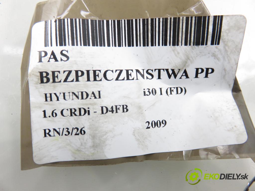 HYUNDAI i30 (FD) HB 2009 66,00 1.6 CRDi 1582,00 držák BEZPEČNOST PP 888202R900 ; 7P1620P