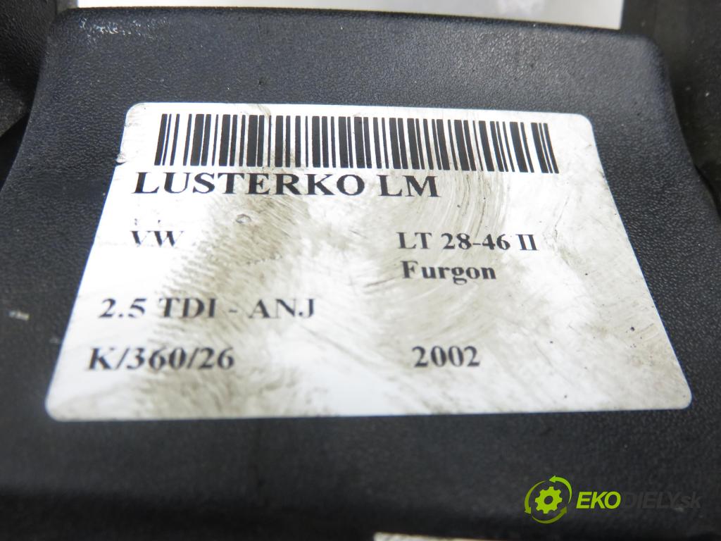 VW LT 28-46 II Skrzynia (2DA, 2DD, 2DH) FURGON 2002 80,00 2.5 TDI - ANJ 2461,00 Spätné zrkadlo