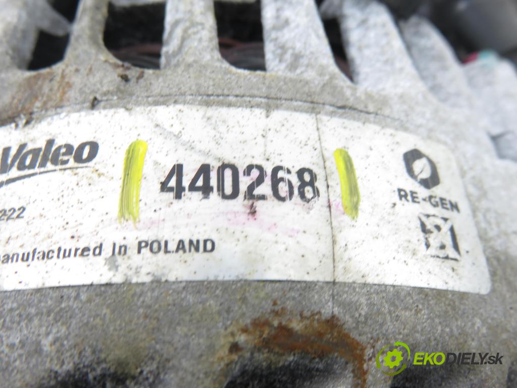 HYUNDAI i30 (FD) HB 2009 66,00 1.6 CRDi 1582,00 Alternátor TG12C140 ; 440268 (Alternátor)