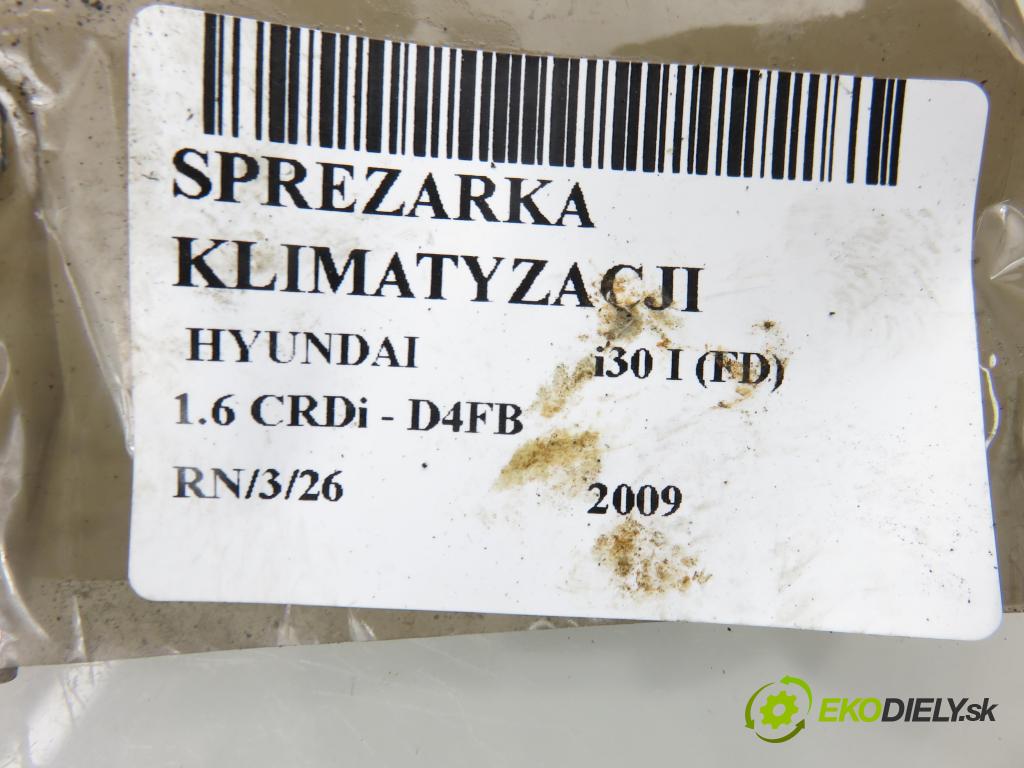 HYUNDAI i30 (FD) HB 2009 66,00 1.6 CRDi 1582,00 KOMPRESOR: klimatizace F500AN8CA03 (Kompresor klimatizace)