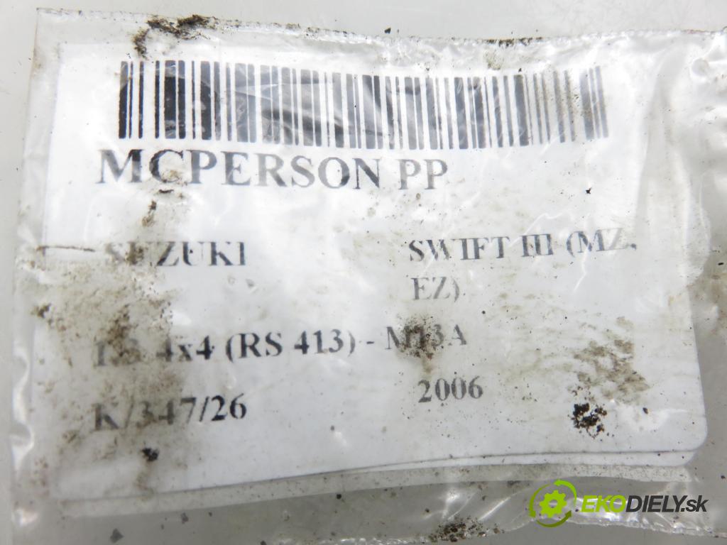 SUZUKI SWIFT III (MZ, EZ) HB 2006 68,00 1.3 4x4 (RS 413) - M13A 1328,00 MCPERSON PP 4160163J61