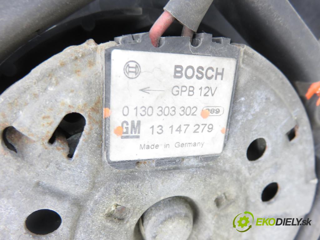 OPEL ZAFIRA B (A05) MINIVAN 2008 92,00 1.7 CDTI - A 17 DTR 1686,00 Ventilátor chladič klímatizácie 0130303302 ; 13147279