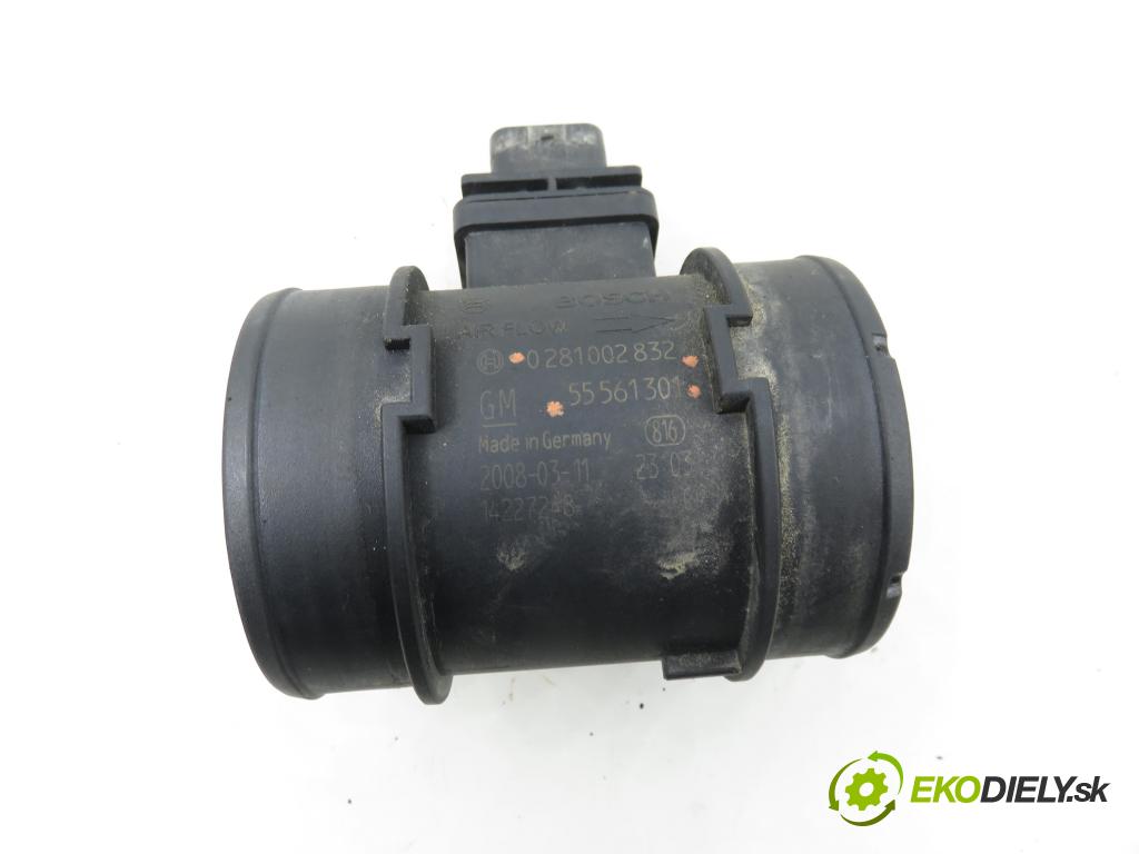 OPEL ZAFIRA B (A05) MINIVAN 2008 92,00 1.7 CDTI - A 17 DTR 1686,00 váha vzduchu vzduchu 0281002832 ; 55561301