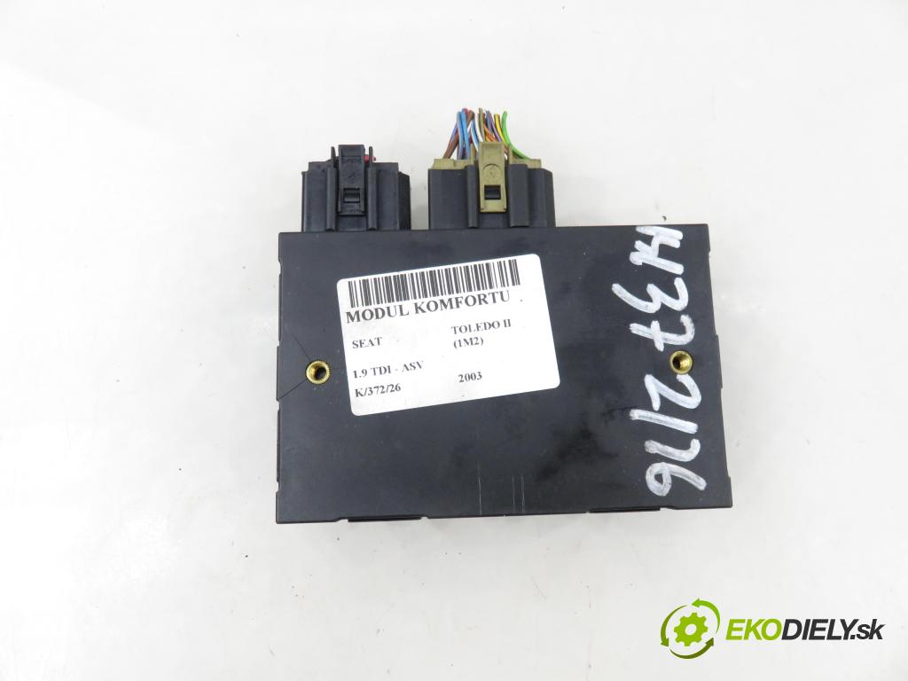 SEAT TOLEDO II (1M2) SEDAN 2003 81,00 1.9 TDI - ASV 1896,00 MODUL komfortu 1C0959799F