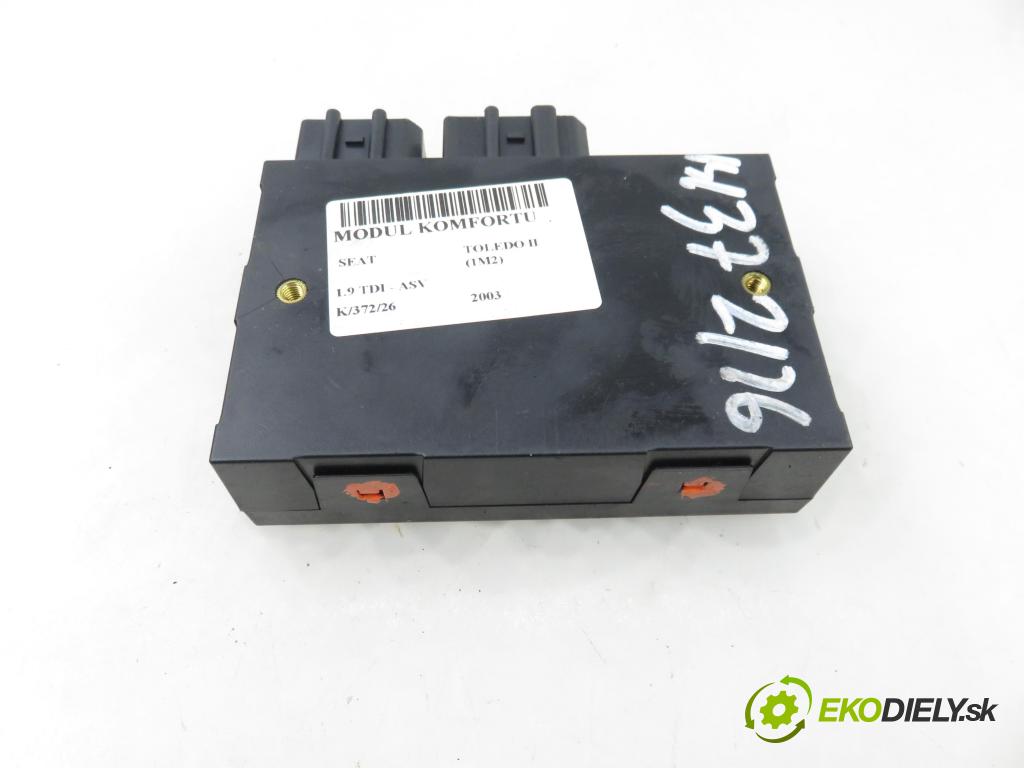 SEAT TOLEDO II (1M2) SEDAN 2003 81,00 1.9 TDI - ASV 1896,00 MODUL komfortu 1C0959799F