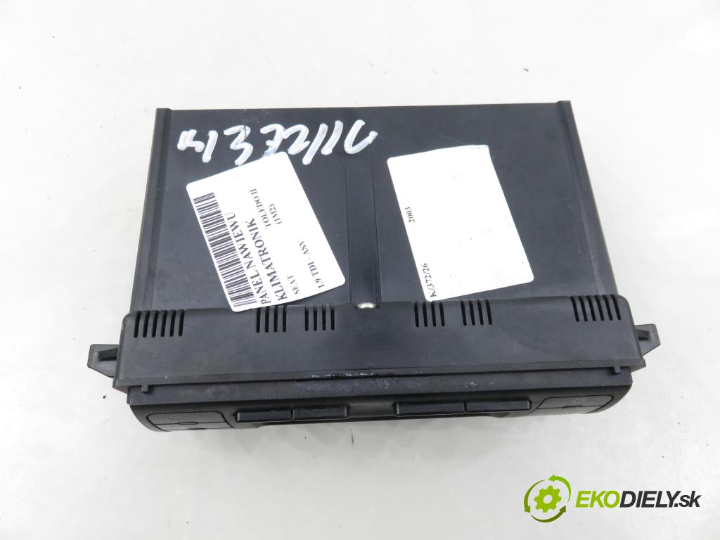 SEAT TOLEDO II (1M2) SEDAN 2003 81,00 1.9 TDI - ASV 1896,00 Panel kúrenia KLIMATRONIK 1M0820043D