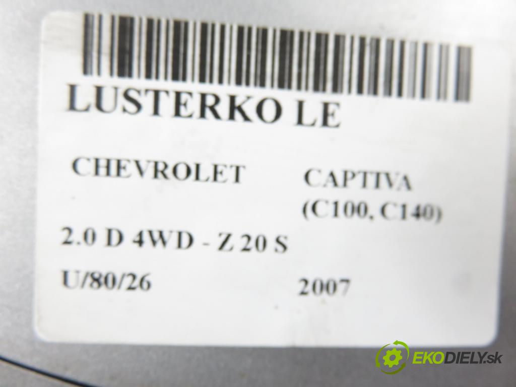 CHEVROLET CAPTIVA (C100, C140) SUV 2007 110,00 2.0 D 4WD 1991,00 zpětné zrcátko LE 