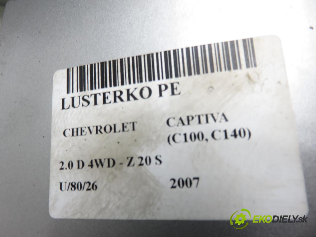 CHEVROLET CAPTIVA (C100, C140) SUV 2007 110,00 2.0 D 4WD 1991,00 zpětné zrcátko 