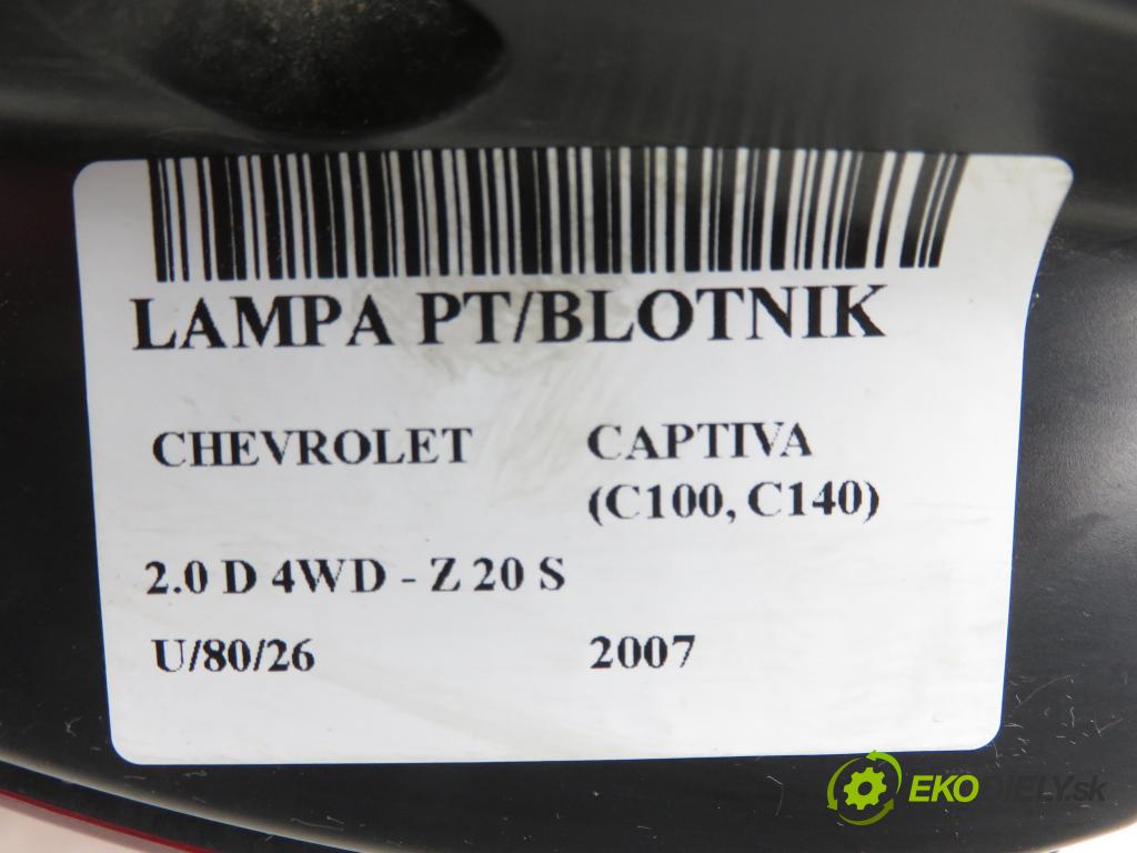 CHEVROLET CAPTIVA (C100, C140) SUV 2007 110,00 2.0 D 4WD 1991,00 světlo pravé zadní 