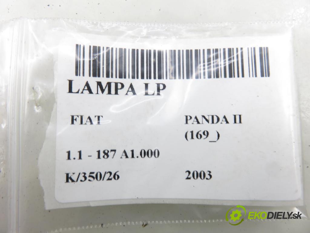 FIAT PANDA (169_) HB 2003 40,00 1.1 54 - 187 A1.000 1108,00 Svetlo LP 