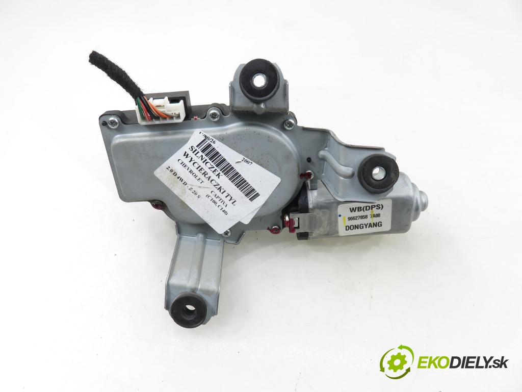 CHEVROLET CAPTIVA (C100, C140) SUV 2007 110,00 2.0 D 4WD 1991,00 motorek stěrače ZADNÍ: 96627058