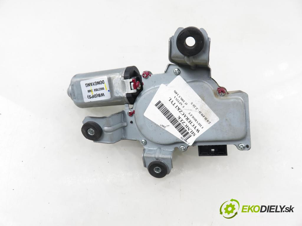 CHEVROLET CAPTIVA (C100, C140) SUV 2007 110,00 2.0 D 4WD 1991,00 motorek stěrače ZADNÍ: 96627058