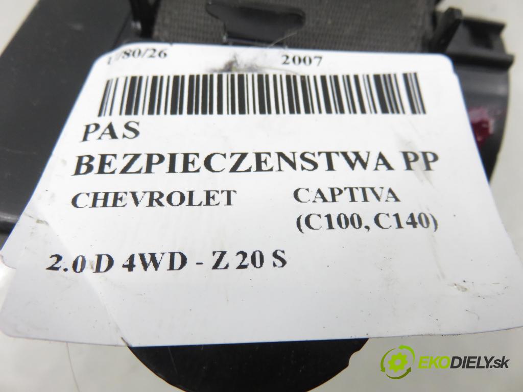 CHEVROLET CAPTIVA (C100, C140) SUV 2007 110,00 2.0 D 4WD 1991,00 držák BEZPEČNOST PP SG626