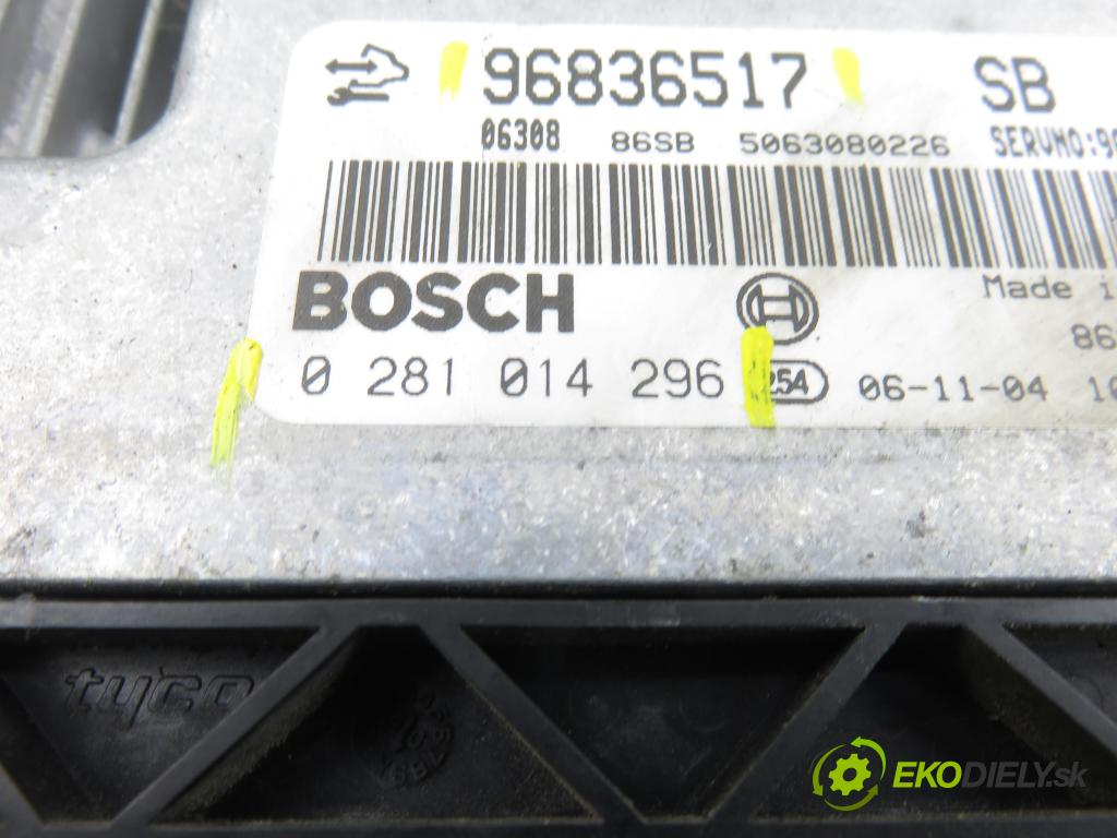 CHEVROLET CAPTIVA (C100, C140) SUV 2007 110,00 2.0 D 4WD 1991,00 řídící jednotka motora 96836517 ; 0281014296