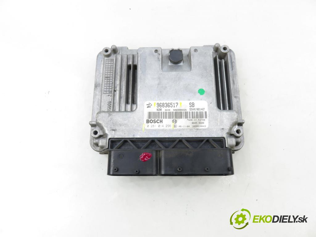 CHEVROLET CAPTIVA (C100, C140) SUV 2007 110,00 2.0 D 4WD 1991,00 řídící jednotka motora 96836517 ; 0281014296