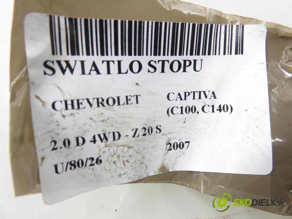 CHEVROLET CAPTIVA (C100, C140) SUV 2007 110,00 2.0 D 4WD 1991,00 svetlo bŕzd 