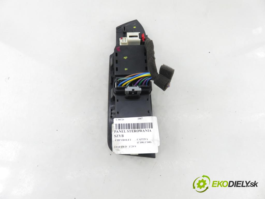 CHEVROLET CAPTIVA (C100, C140) SUV 2007 110,00 2.0 D 4WD 1991,00 Panel ovládania okien 202005436 ; 201003481
