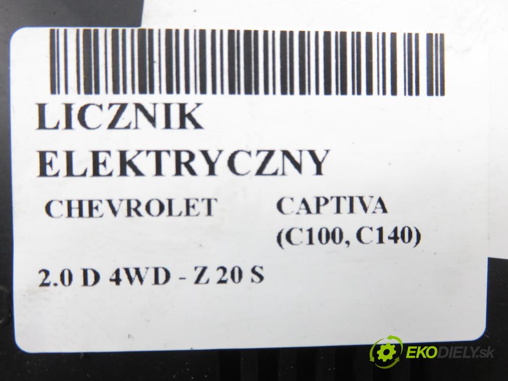 CHEVROLET CAPTIVA (C100, C140) SUV 2007 110,00 2.0 D 4WD 1991,00 prístrojovka elektrický 96628240