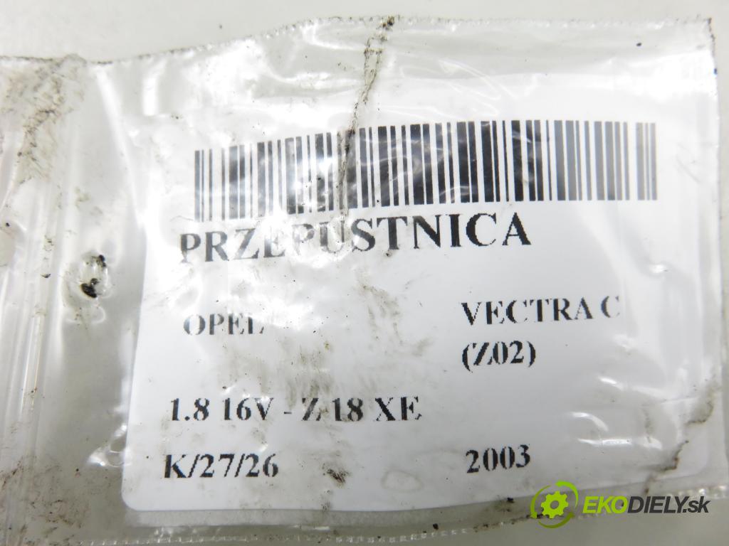OPEL VECTRA C (Z02) SEDAN 2003 90,00 1.8 16V 122 - Z 18 XE 1796,00 Škrtiaca klapka 09128518 ; 5WS91703 (Škrtiaca klapka)