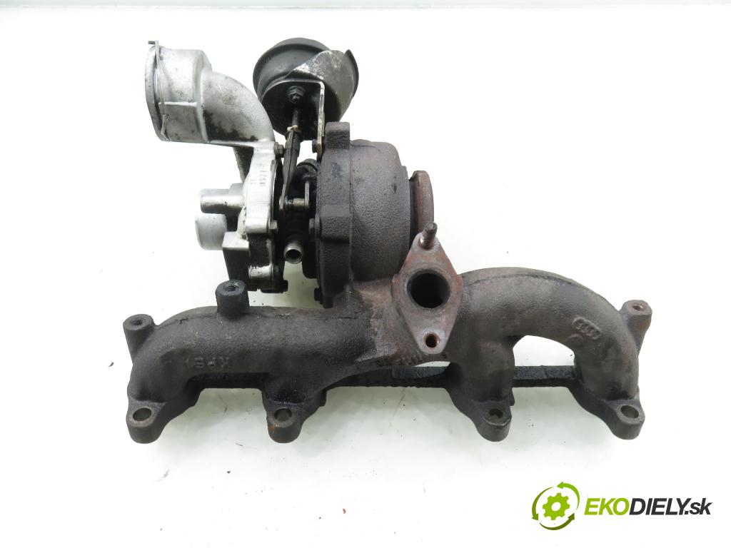 VW TOURAN (1T1, 1T2) MINIVAN 2004 74,00 1.9 TDI PD 100 - AVQ 1896,00 Turbodúchadlo 038253016K (Turbodúchadlo (kompletné))