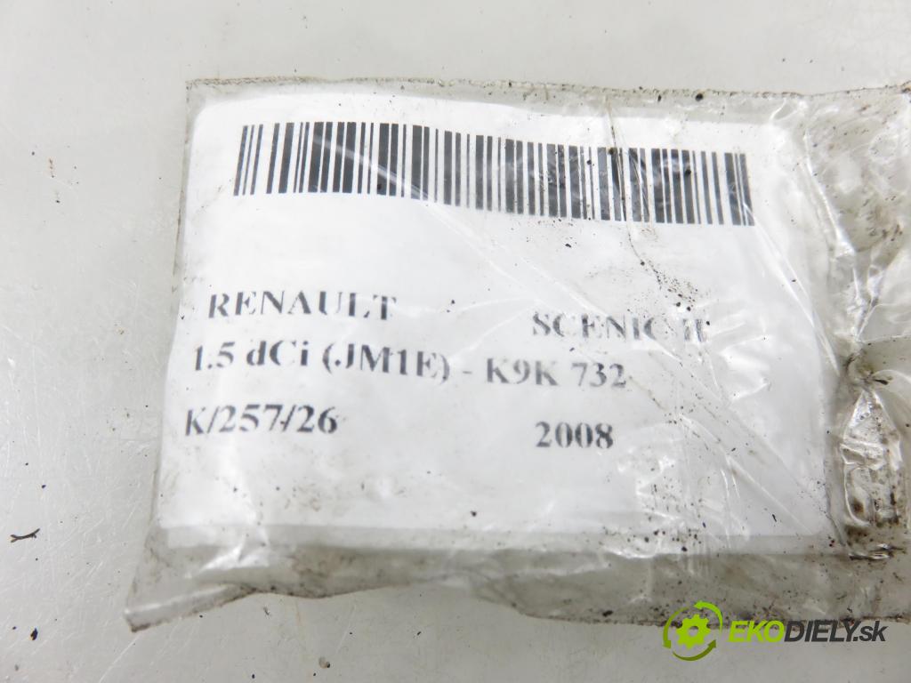 RENAULT SCENIC II (JM0/1_) MINIVAN 2008 78,00 1.5 dCi 106 - K9K 732 1461,00 vstrekovač 8200380253 ; 8200294788 (Vstrekovač paliva)