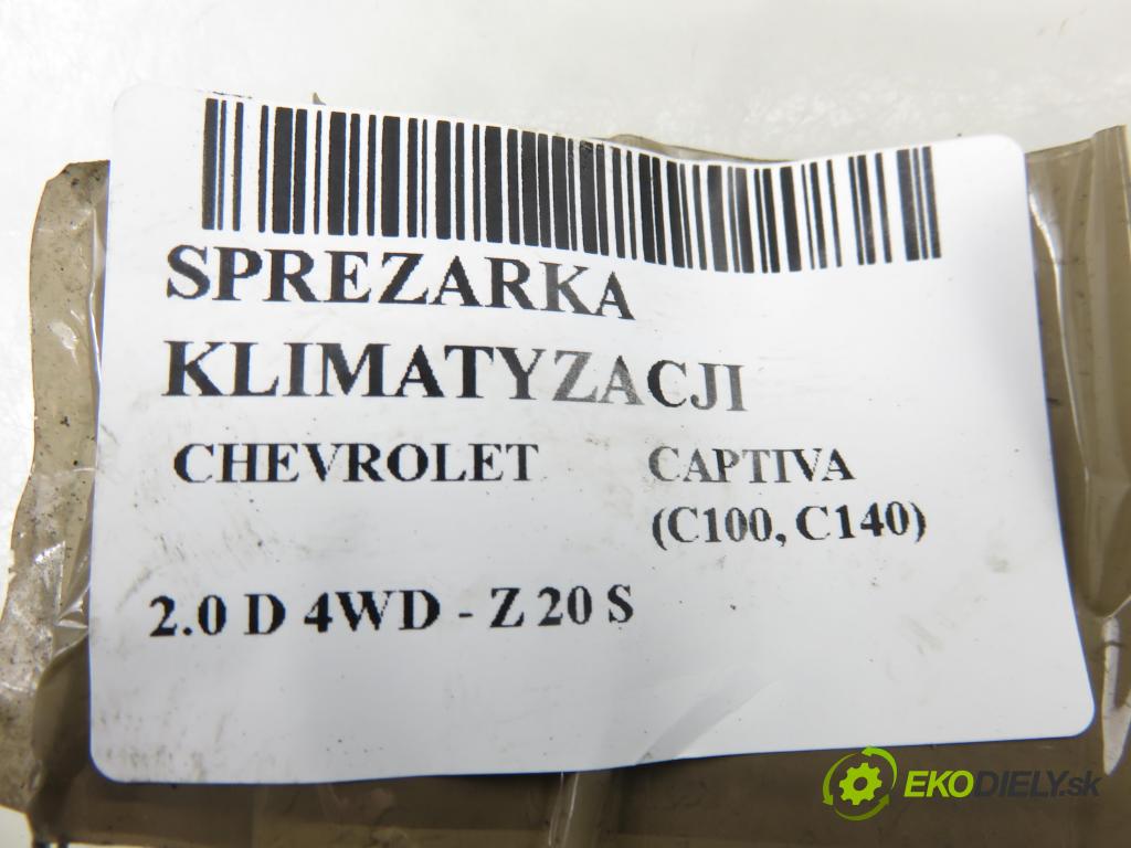CHEVROLET CAPTIVA (C100, C140) SUV 2007 110,00 2.0 D 4WD 1991,00 KOMPRESOR: klimatizace 96629605 (Kompresor klimatizace)