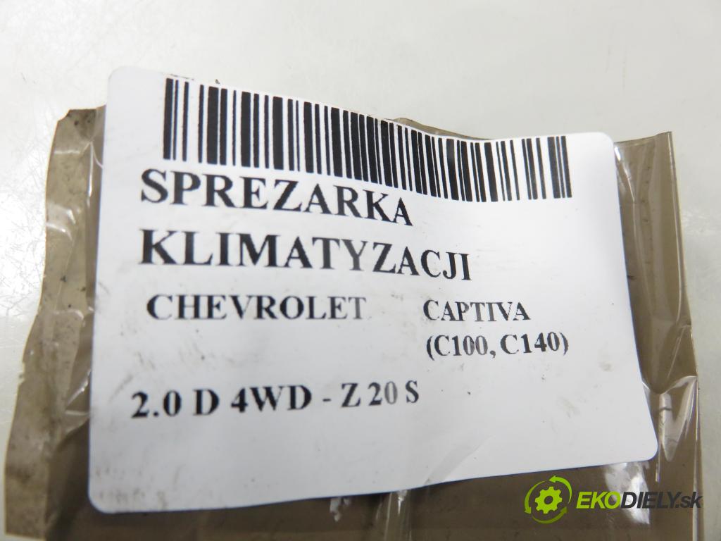 CHEVROLET CAPTIVA (C100, C140) SUV 2007 110,00 2.0 D 4WD 1991,00 KOMPRESOR: klimatizácie 96629605 (Kompresor klimatizácie)