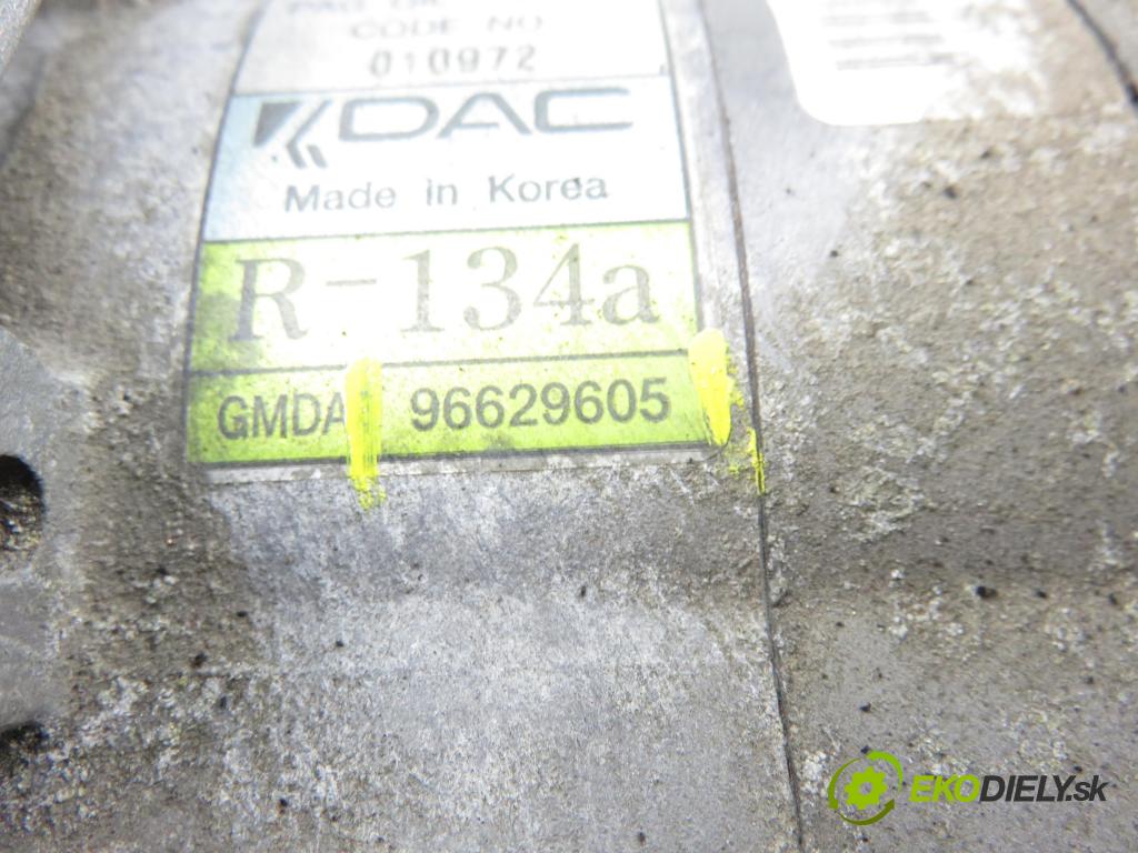 CHEVROLET CAPTIVA (C100, C140) SUV 2007 110,00 2.0 D 4WD 1991,00 KOMPRESOR: klimatizácie 96629605 (Kompresor klimatizácie)