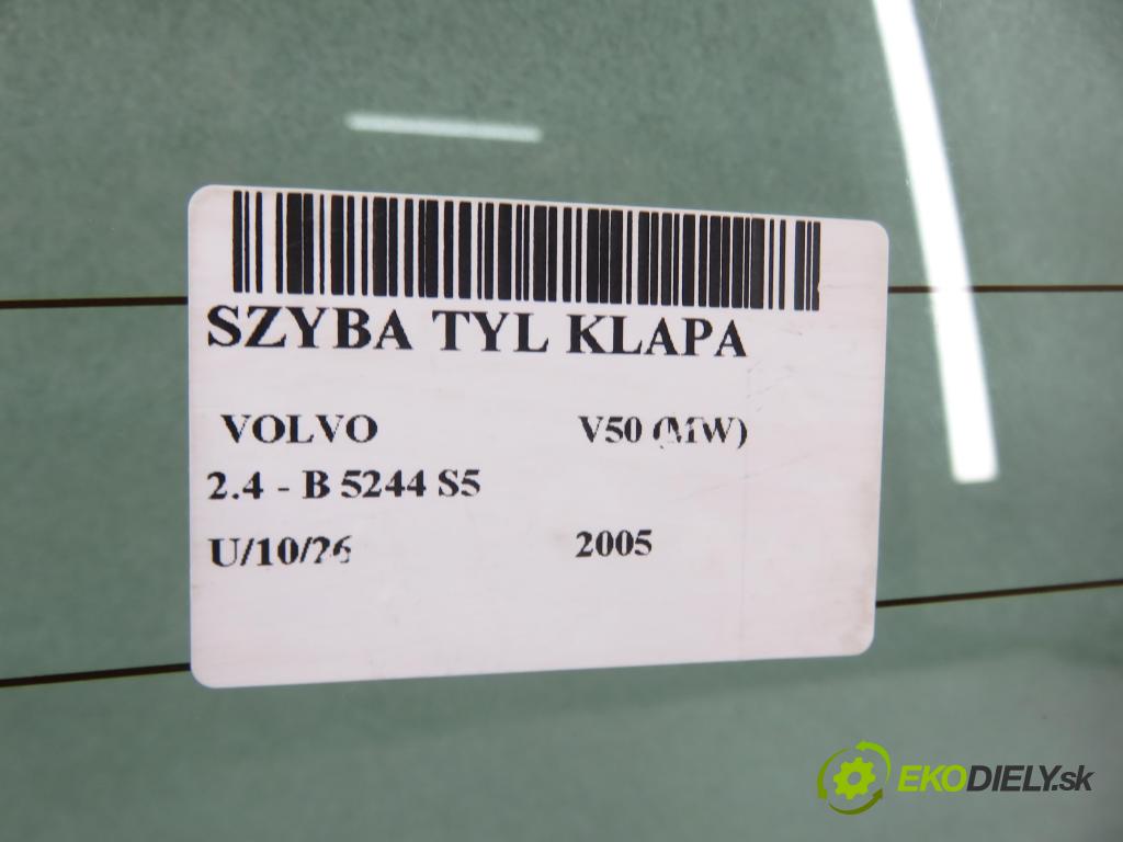 VOLVO V50 (MW) KOMBI 2005 103,00 2.4 - B 5244 S5 2435,00 Okno zadné kapota