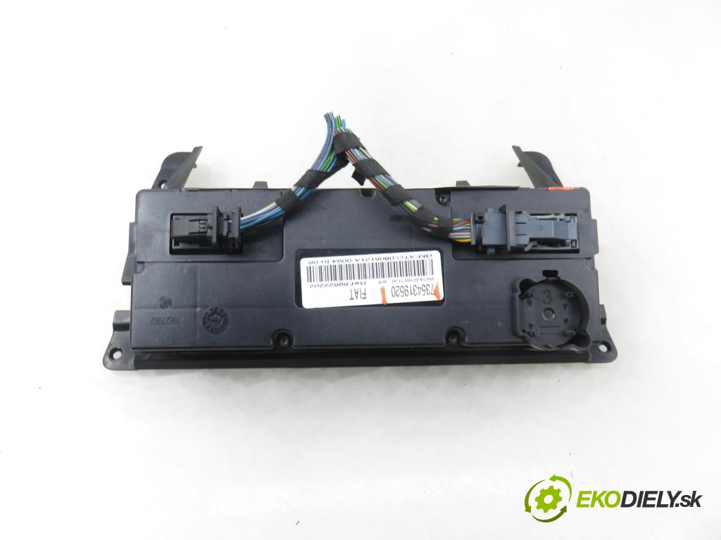 FIAT CROMA (194_) KOMBI 2008 147,00 2.4 D Multijet 200 - 939 A3.000 2387,00 Panel topení KLIMATRONIK 7354319520