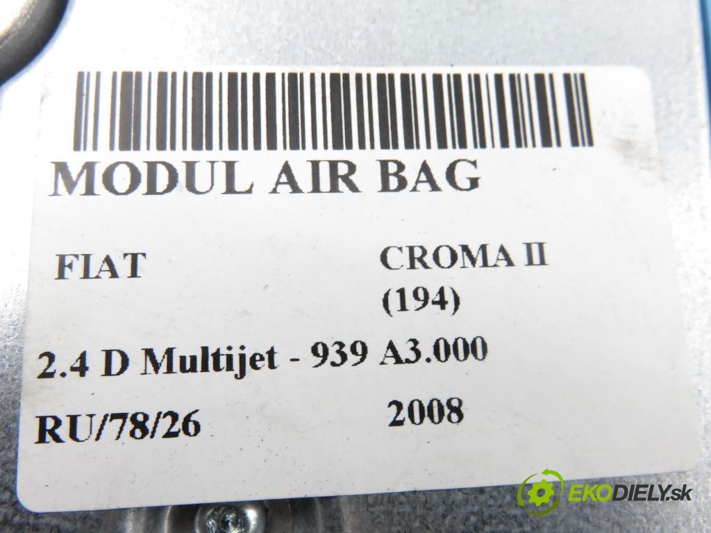 FIAT CROMA (194_) KOMBI 2008 147,00 2.4 D Multijet 200 - 939 A3.000 2387,00 MODUL air BAG 51814843