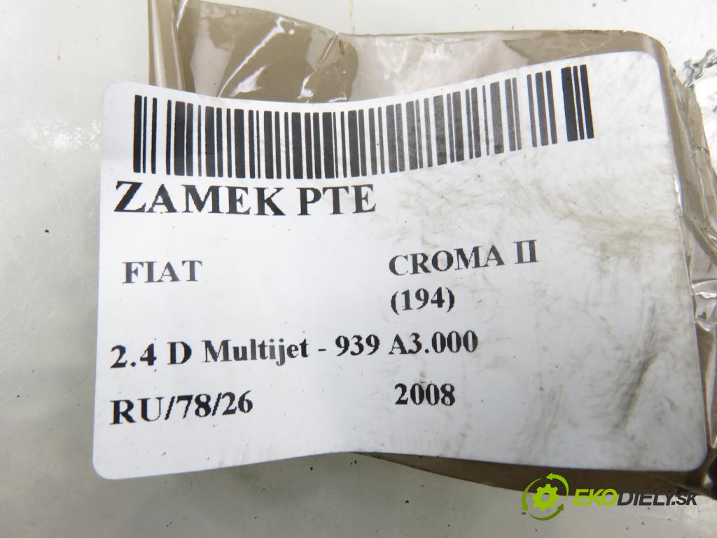 FIAT CROMA (194_) KOMBI 2008 147,00 2.4 D Multijet 200 - 939 A3.000 2387,00 zámok PTE 