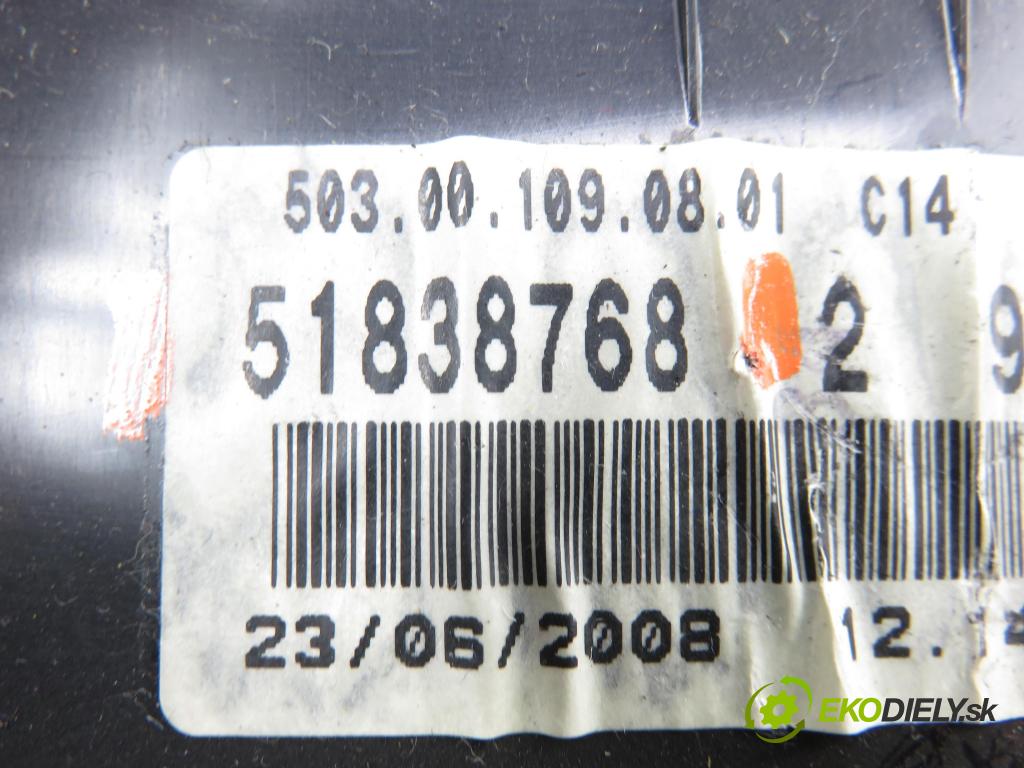 FIAT CROMA (194_) KOMBI 2008 147,00 2.4 D Multijet 200 - 939 A3.000 2387,00 prístrojovka elektrický 51838768