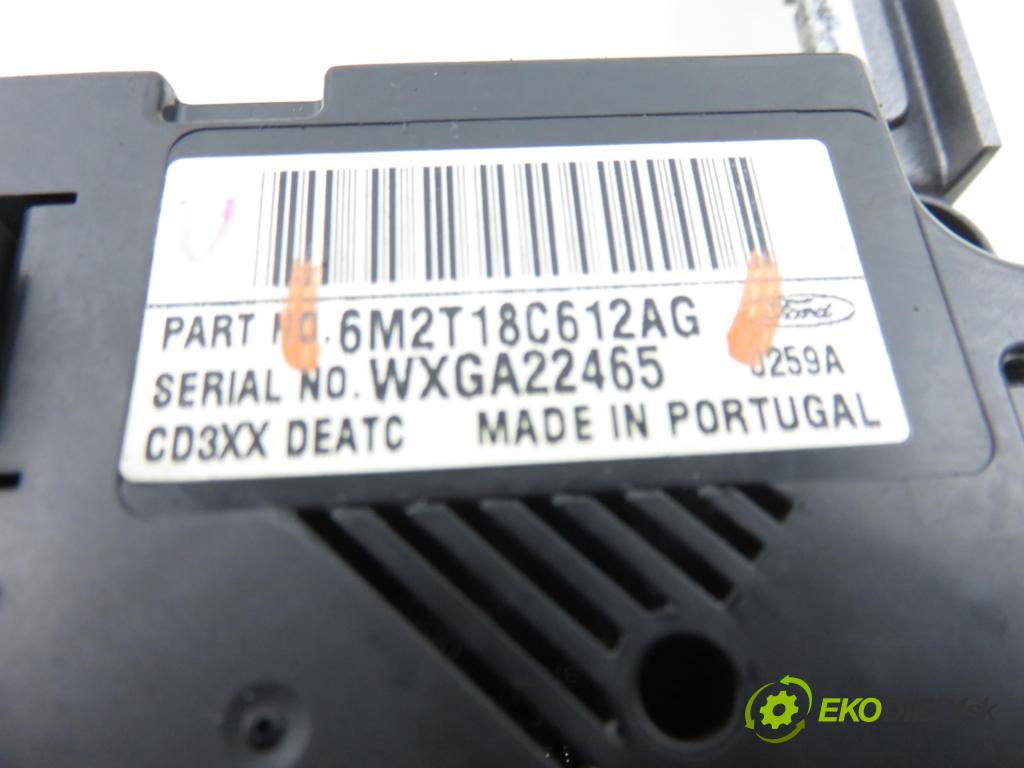 FORD S-MAX (WA6) MINIVAN 2006 103,00 2.0 TDCi - QXWA 1997,00 Panel topení KLIMATRONIK 6M2T18C612AG