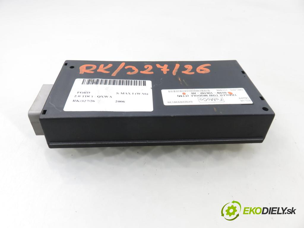 FORD S-MAX (WA6) MINIVAN 2006 103,00 2.0 TDCi - QXWA 1997,00 Riadiaca jednotka ťažného oka 6G9N14B192AB