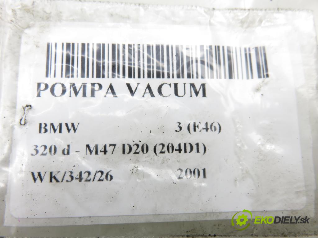 BMW 3 (E46) SEDAN 2001 100,00 320 d 136 - M47 D20 (204D1) 1951,00 pumpa vakuová 