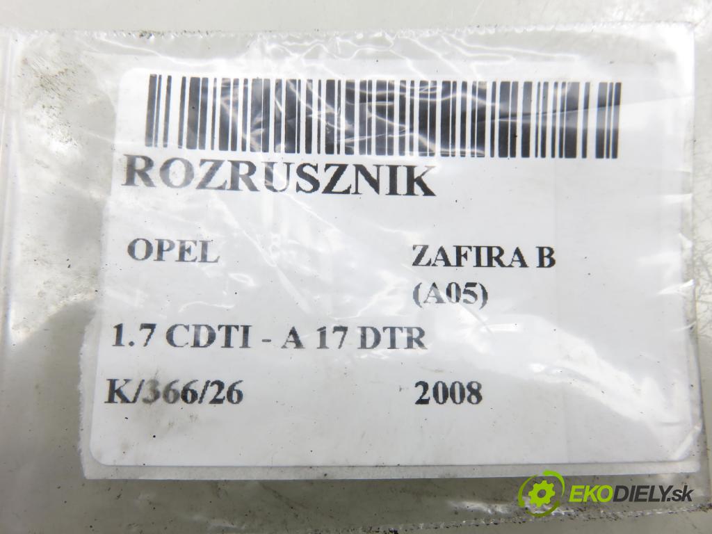 OPEL ZAFIRA B (A05) MINIVAN 2008 92,00 1.7 CDTI - A 17 DTR 1686,00 Štartér 8980147430 ; S114925 (Štartér)