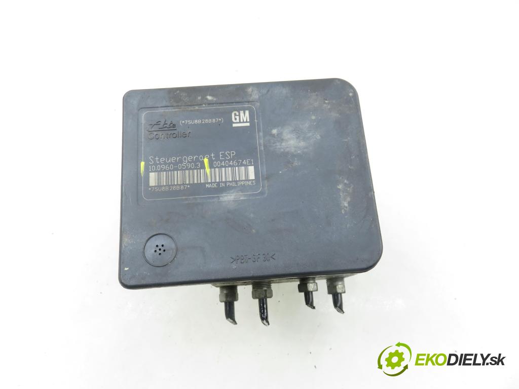 OPEL ZAFIRA B (A05) MINIVAN 2008 92,00 1.7 CDTI - A 17 DTR 1686,00 pumpa ABS 10096005903 ; 10020602874 ; 13244860BJ (Pumpa ABS)