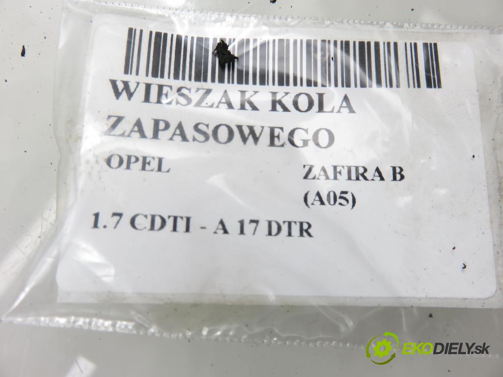 OPEL ZAFIRA B (A05) MINIVAN 2008 92,00 1.7 CDTI - A 17 DTR 1686,00 Vešiak: KOLA: ZÁLOHOVANIE: