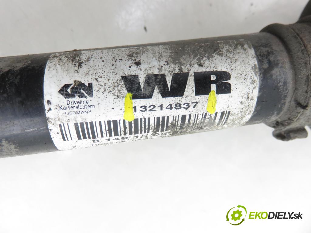 OPEL ZAFIRA B (A05) MINIVAN 2008 92,00 1.7 CDTI - A 17 DTR 1686,00 Poloos PP 13214837