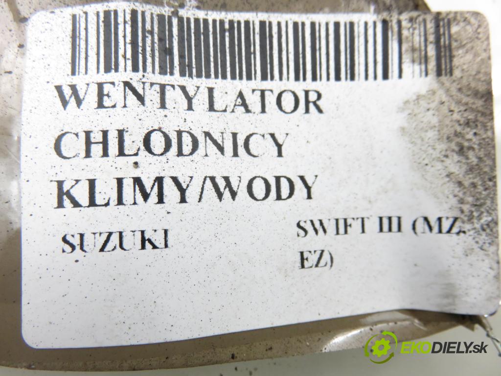 SUZUKI SWIFT III (MZ, EZ) HB 2006 68,00 1.3 4x4 (RS 413) - M13A 1328,00 Ventilátor chladič klíma/voda 1680007881