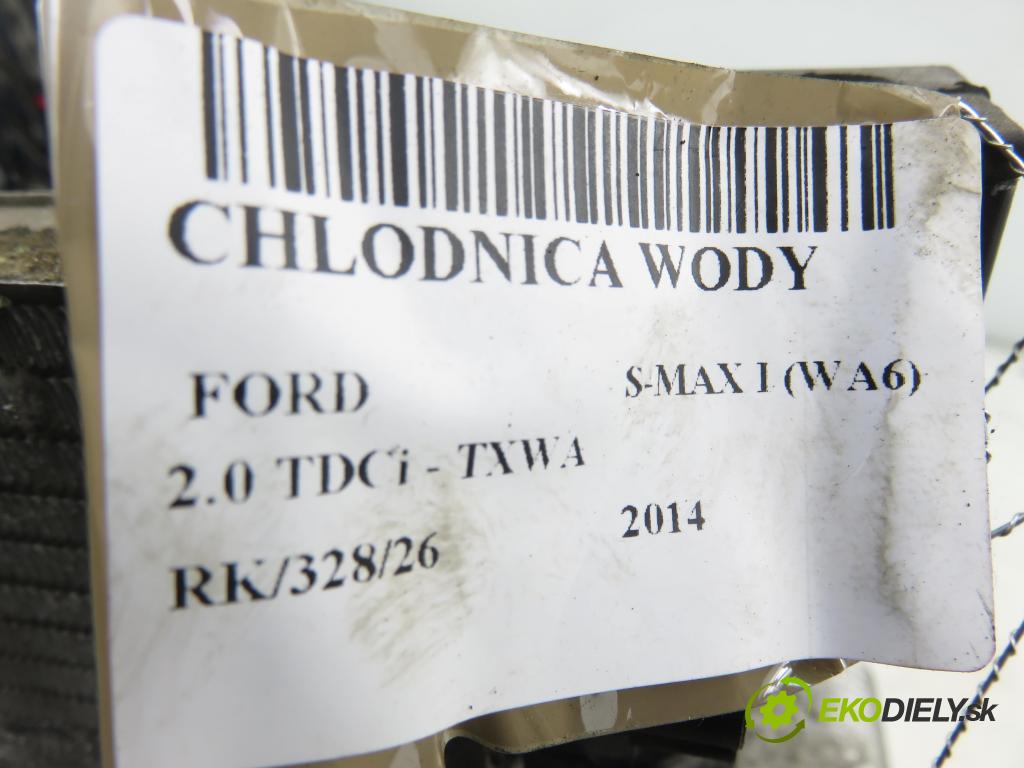 FORD S-MAX (WA6) MINIVAN 2014 120,00 2.0 TDCi - TXWA 1997,00 chladič vody
